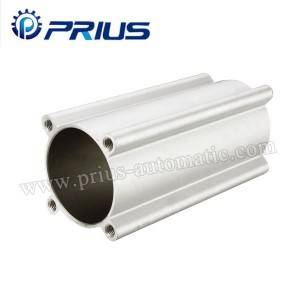 Bore 32 mm - 200mm Air Cylinder Accessories SI Series Mickey Mouse Aluminum Tube Barrel