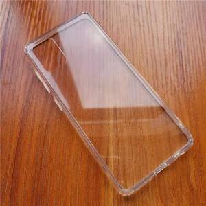 Tempered Glass Hard Back Protective Cover Soft TPU Bumper Case for Samsung Galaxy S20