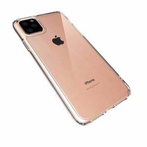 Crystal Clear 9H Tempered Glass Phone Case For iPhone 11 Pro