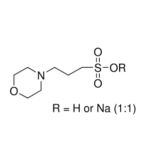 3-(N-Morpholino)propanesulfonic acid hemisodium salt CAS No.: 117961-20-3