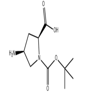 (2S,4S)-1-Boc-4-Aminopyrrolidine-2-carboxylic acid CAS:132622-66-3