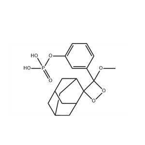 3-(2′-Spiroadamantane)-4-methoxy-4-(3”-phosphoryloxy)phenyl-1,2-dioxetane    CAS No.: 122341-56-4