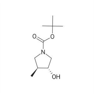 trans-tert-butyl-3-hydroxy-4-methylpyrrolidine-1-carboxylate CAS:885102-33-0