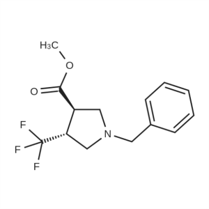 trans-methyl 1-benzyl-4-(4-cyanophenyl)pyrrolidine-3-carboxylate CAS:1207512-58-0