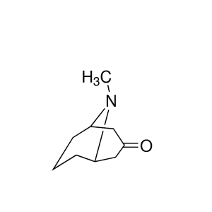 9-Methyl-9-azabicyclo[3.3.1]nonan-3-one   CAS No.: 552-70-5