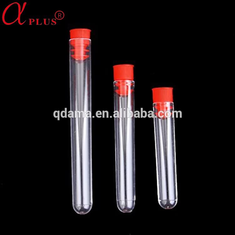 OEM/ODM Factory 100mm Petri Dish - Cheaper price disposable plastic PS laboratory test tube with screw cap – Ama