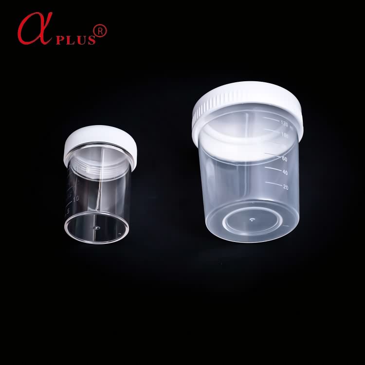Factory making Plasic Centrifuge Tube - Hot sale disposable sterile urine specimen containers urine collection sample cup with lid – Ama