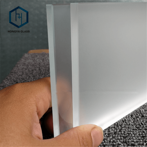 frosted tempered glass panels