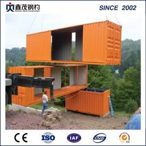Spremenjena kontejnerska hiša / kontejnerska kavarna / kontejnerski domovi za prodajo