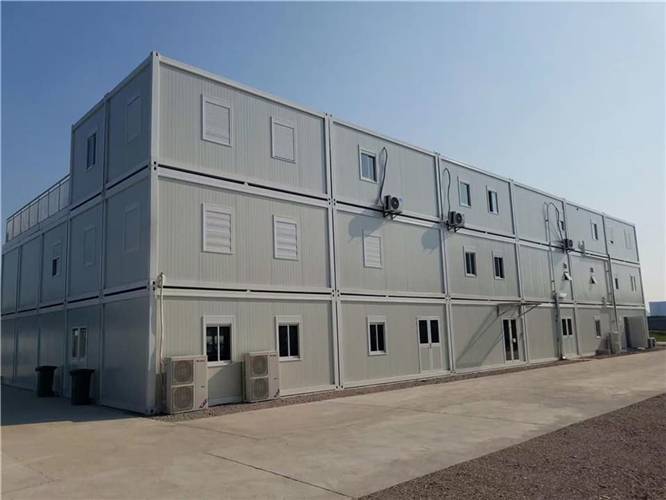 Prefabricated Knock Down Flat Pack Container House For  Worker Camp Featured Image