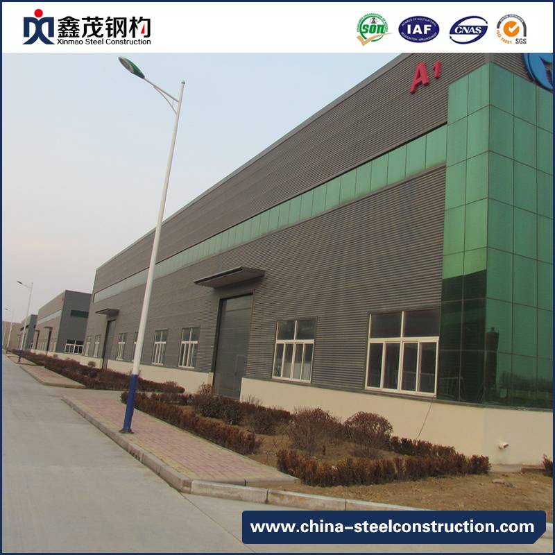 Chian Prefab Steel Construction Building Steel Frame Warehouse