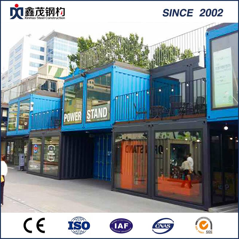 Fashionable Design Solar Board Container House for Retail Store