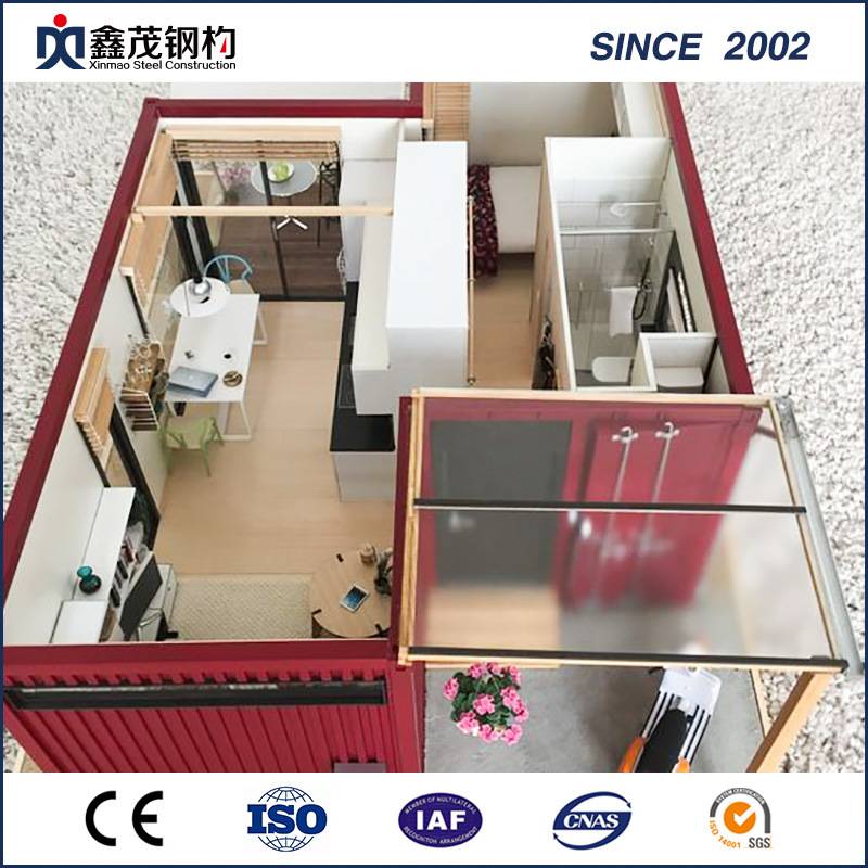 Wholesale China Container Home Group Manufacturers Suppliers –  Flatpack Container House with Low Cost and Easy Installation – Xinmao ZT Steel