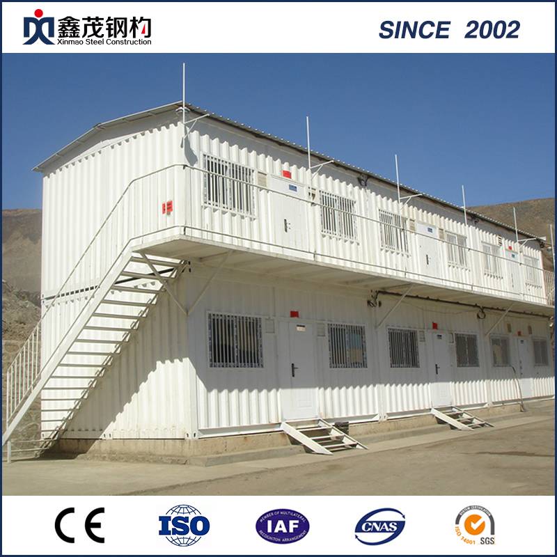 Low Cost Ewepụghị Pack Container House maka Office