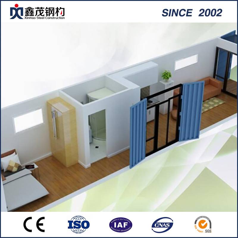 Modular Customized 20FT Container House with Sandwich Panels