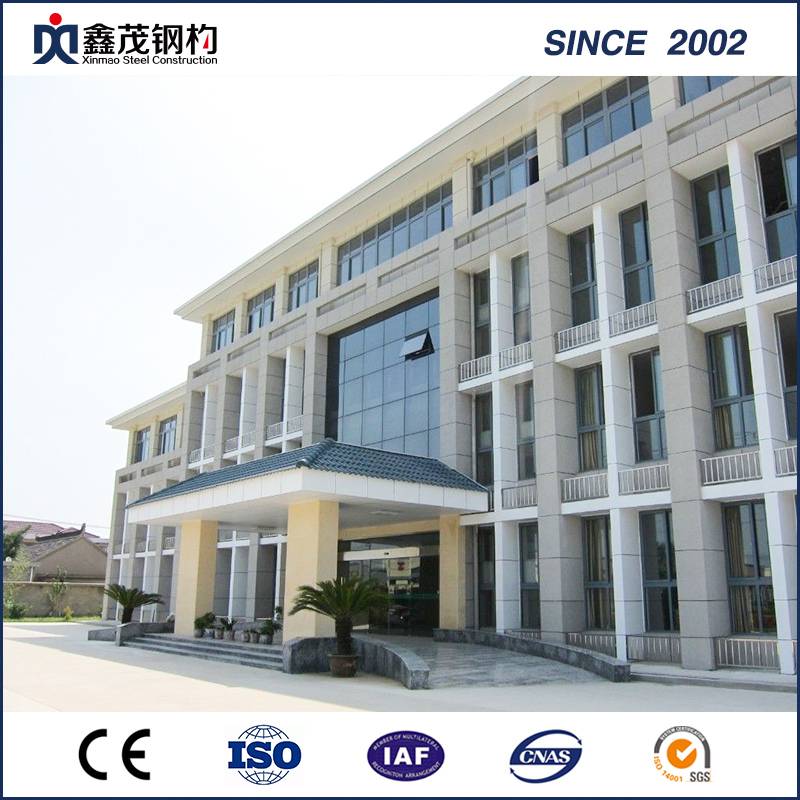 Office Building Exhibition Hall with Steel Frame Structure