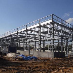 China Wholesale High Rise Pre Fabricated Steel Structure Frame for Workshop