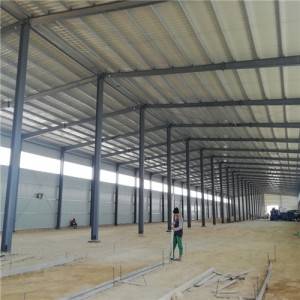 China Prefabricated Steel Structure Warehouse Workshop In Africa