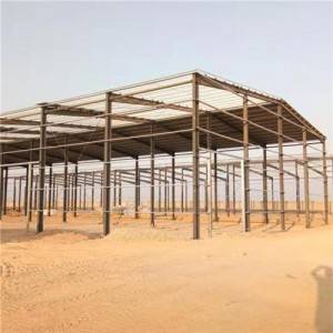 China Prefabricated Steel Structure Warehouse Workshop In Africa