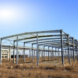 Fast installation low cost prefabricated warehouse steel structure philippines