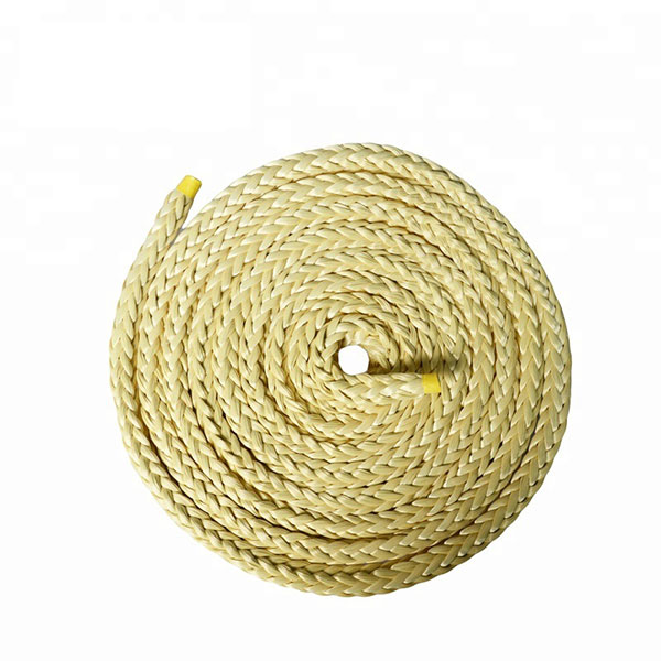 China Cheapest Price Fishing Rope - 12 Strands Kevlar Braided Rope