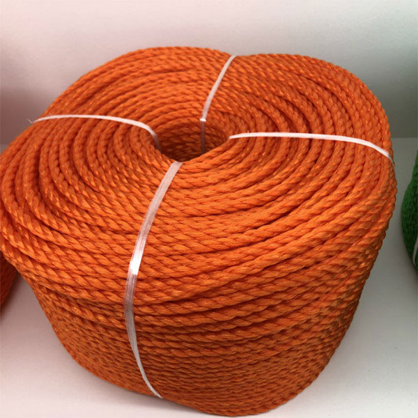 10mm Orange Polypropylene Rope (220m Coil)
