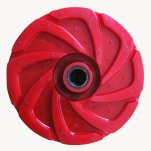 Big discounting Slurry Pump Spares - Polyurethane (Red) Impeller  – Minerals