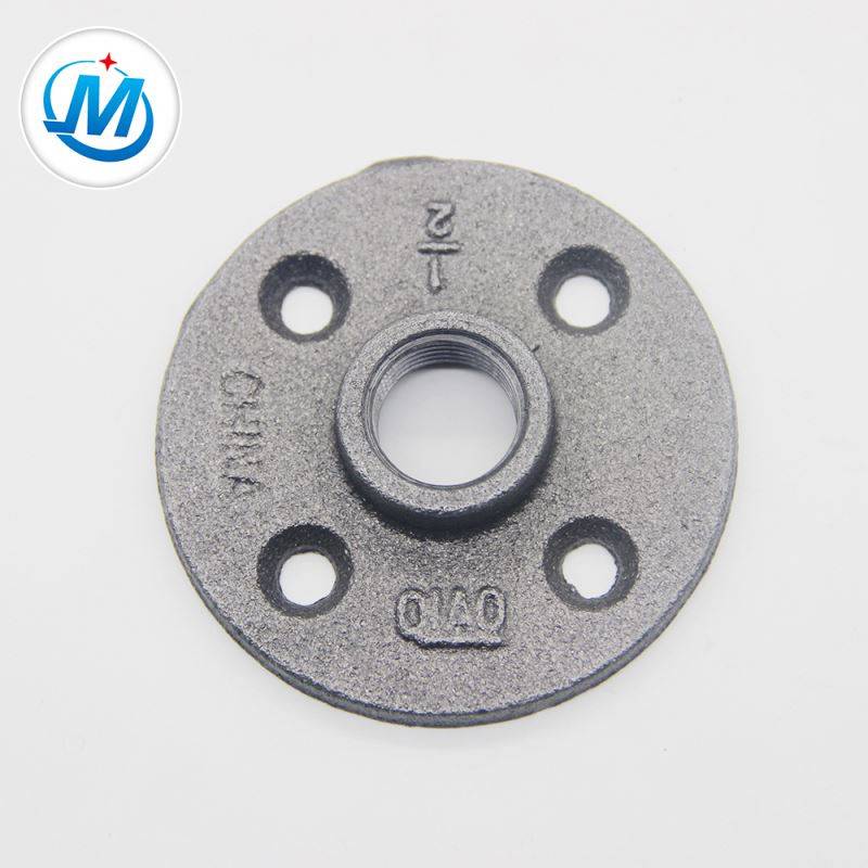 galvanized pipe fitting connect floor flange