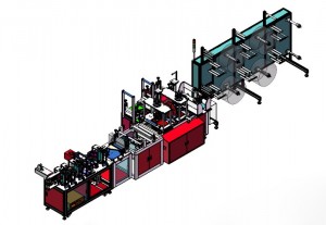 Chinese wholesale Non-Woven Medical Mask Machine - Fully Automatic N95 Mask Production Line – Rayfa