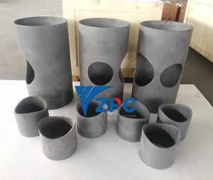 Silicon carbide ceramic lined pipe & elbow