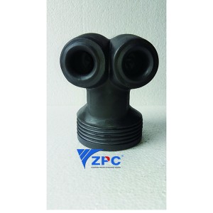 Supply ODM Anticorrosion Ceramic Products -
 DN80 double hollow twine silicon carbide vortex nozzle,Two-Way Nozzle – ZhongPeng