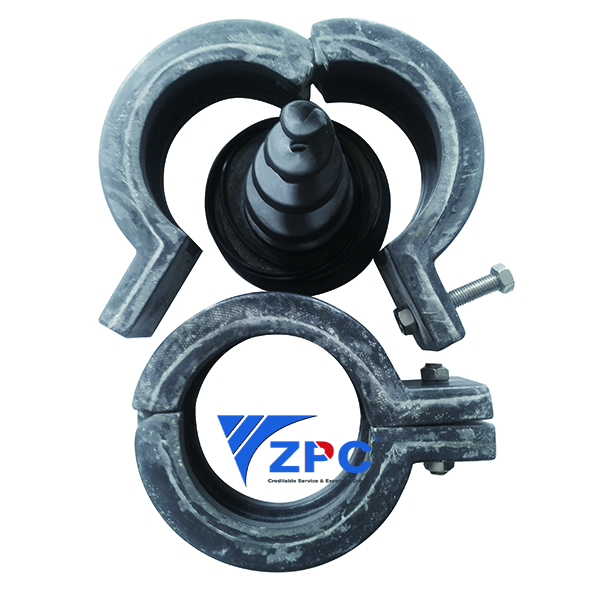 Discount Price Silcione Nozzle -
 4 inch clamp type spiral nozzle – ZhongPeng