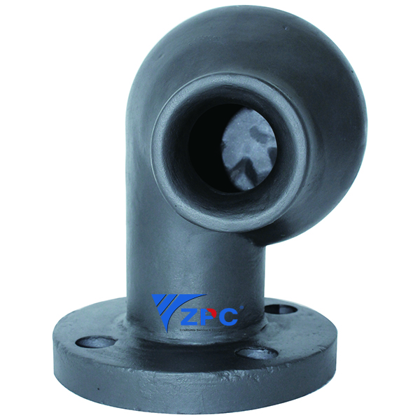 Manufacturing Companies for Hexagonal Flat Discs -
 Silicon carbide nozzle, flanged – ZhongPeng