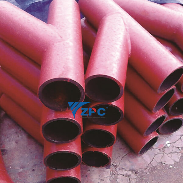 100% Original Factory Sisic Ceramic Plates -
 Three-way pipe lining – ZhongPeng