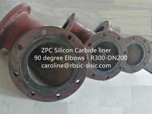 wear resistant ceramic lined tube, elbow, pipe