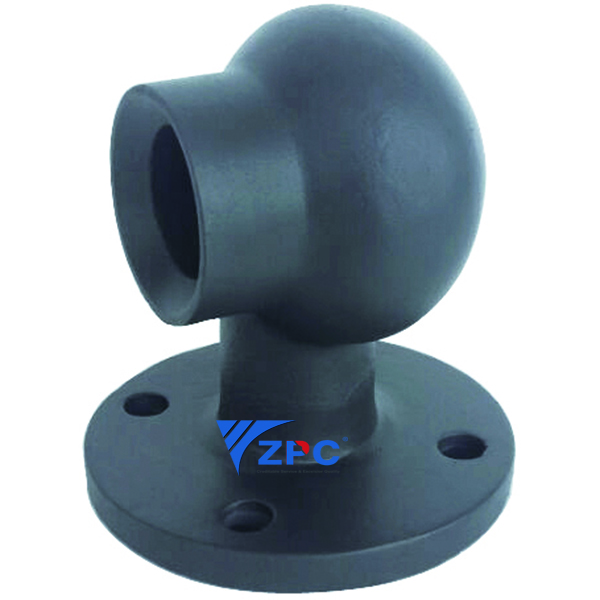 China New Product Full Cone Spray Nozzles -
 DN50 RB-SiC flange nozzle – ZhongPeng