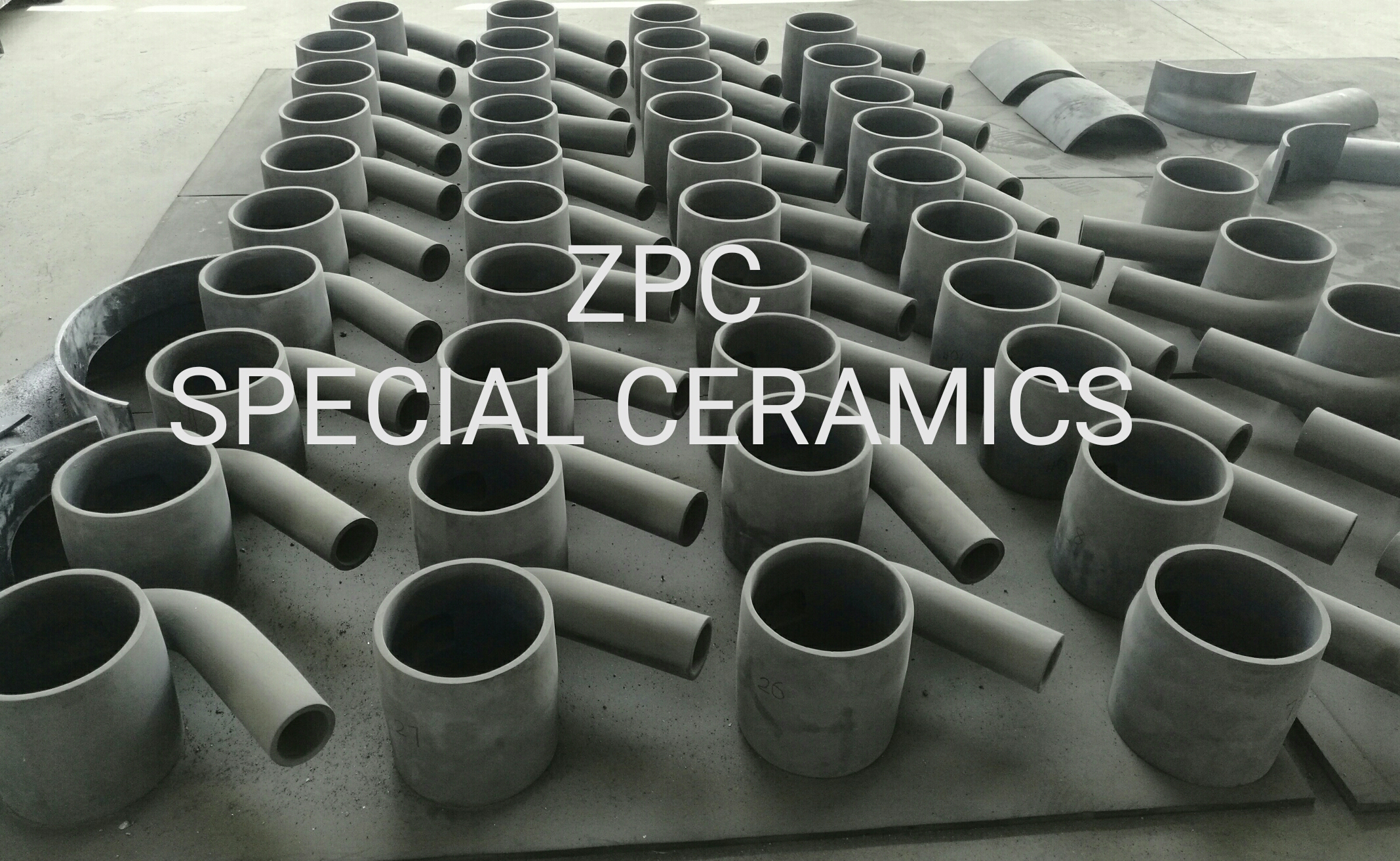 Special Design for Pottery Ceramic Firing -
 Revestimiento del colector hidráulico-Silicon carbide liner – Carburo de Silicio – ZhongPeng