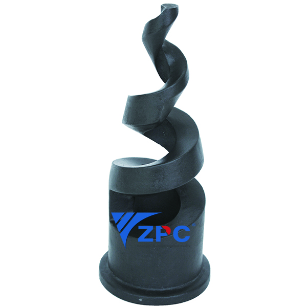 Leading Manufacturer for Sic Body Armor Plates For Safety Gear -
 2 inch large diameter spiral nozzle – ZhongPeng