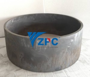 SiC wear resistant cone/pipe liner