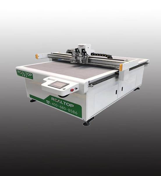 Europe style for Mask Making Machine N95 - Double Heads Sign Packaging Box Cutting Machine – Realtop