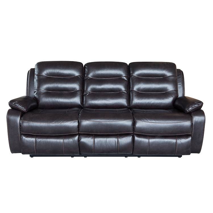 Comfortable and soft leather power reclining Sofa For the family