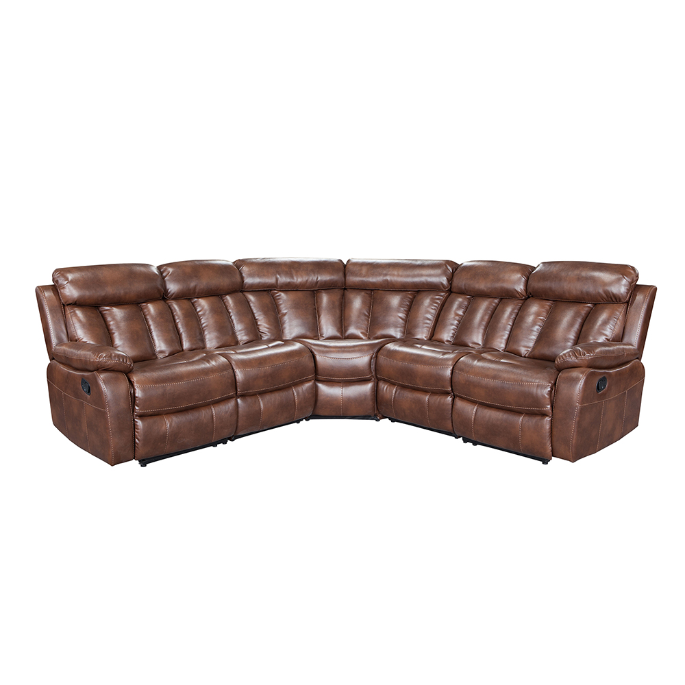 Home furniture latest couch european modern leather sectional sofa