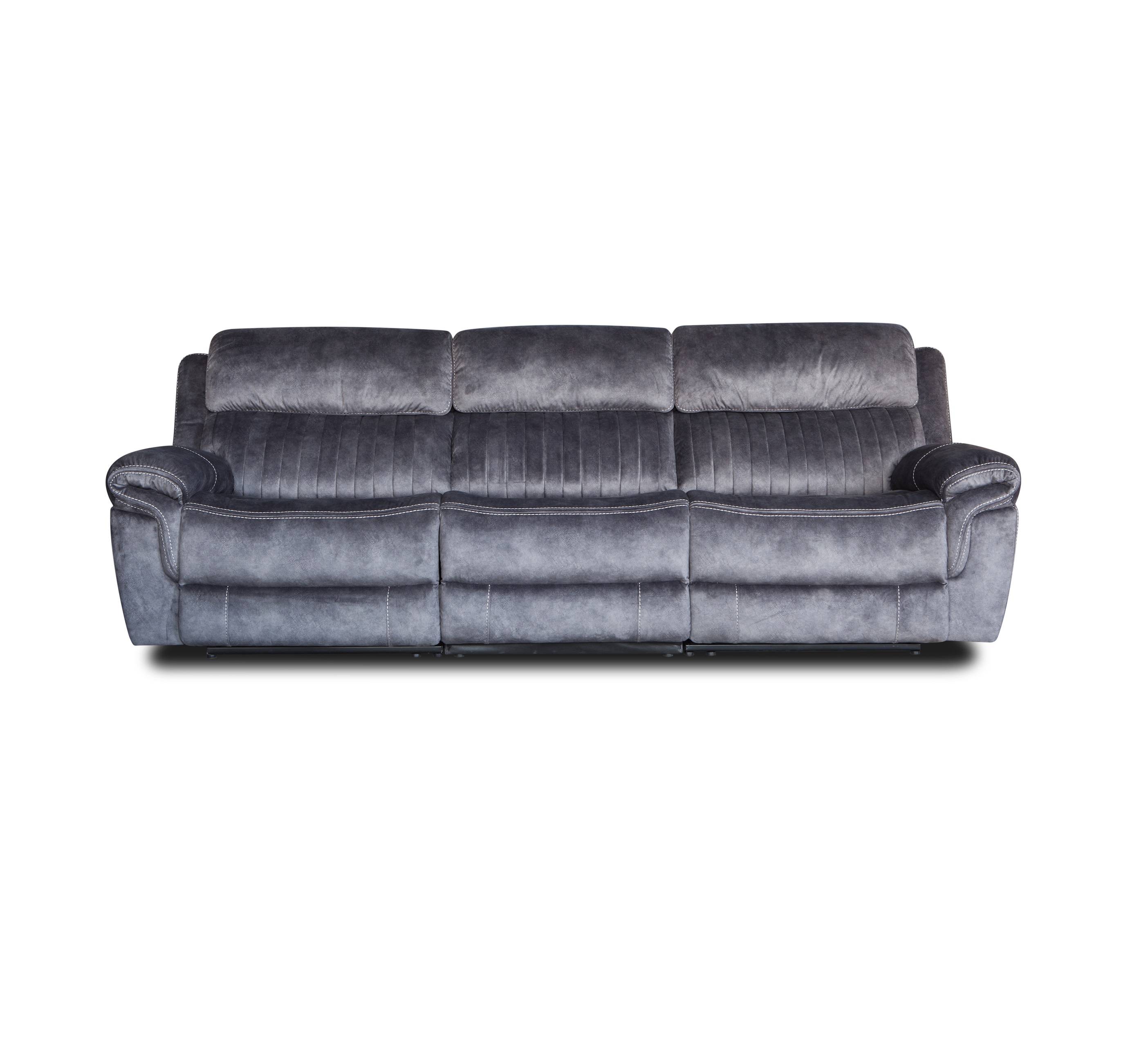 fungsional headrest hidup kain sofa kamar kursi 3 seater