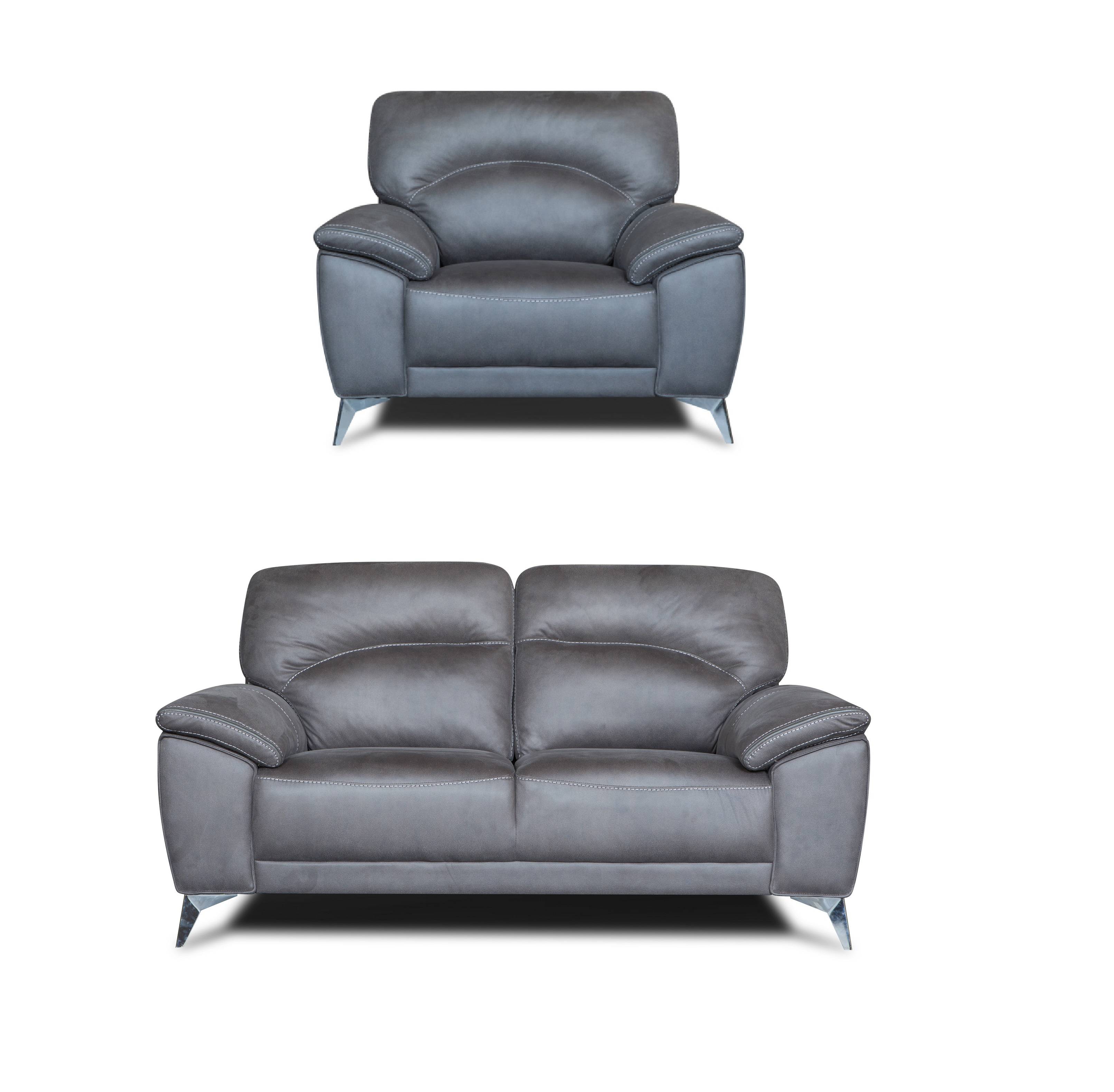 European fancy genuine Leather 1+2+3 home furniture sofa set