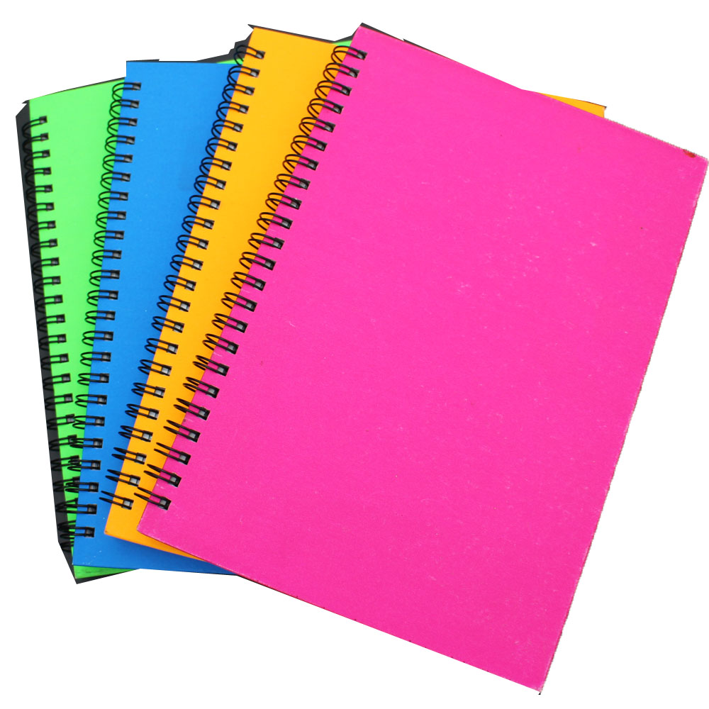 Double wire notepad several colors assorted