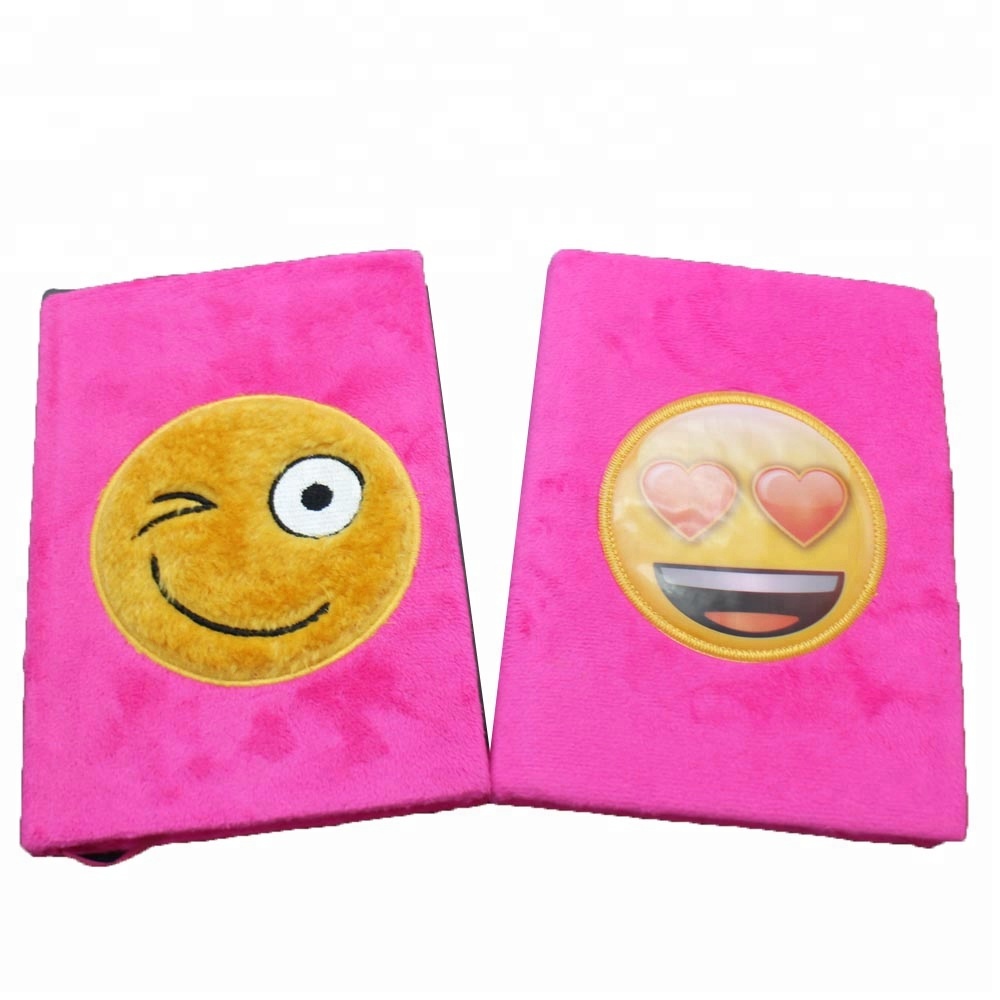 Stationery emoji plush Notebook Journal for children Great Party Favors