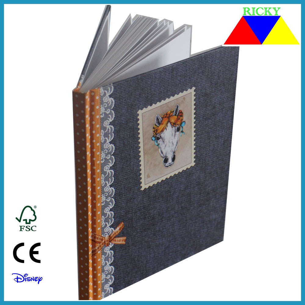 Hard cover notepad