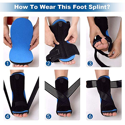 China Plantar Fasciitis Night Brace Support Splint Foot Brace factory ...