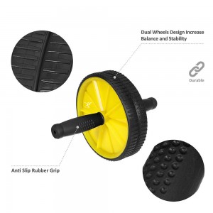 Ab wheel Roller with 2 Configurable Wheels