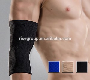 Promotional custom printing Black elbow pad knee pad